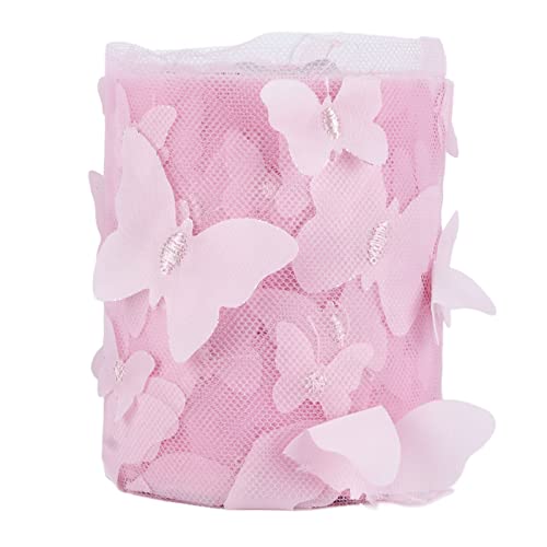 Tüll Roll Nähen Buntes Netz Garn Material Gurtband Tüll DIY Haarschmuck, 10yd Länge Blau Hochzeits tüll (Rosa) von LIZEALUCKY