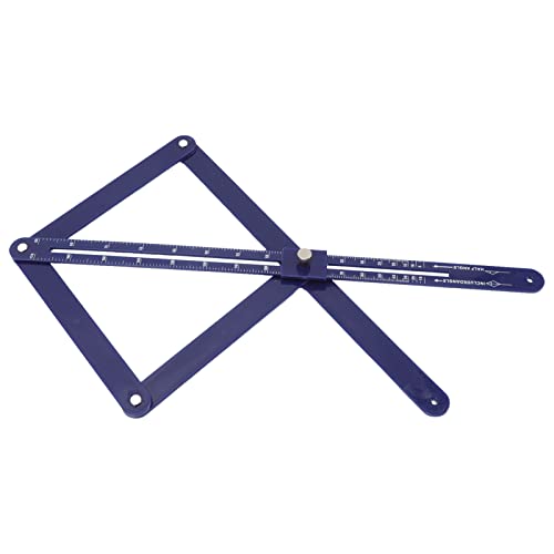 Winkelfinder multifunktional Einstellbarer Probractor für Tischlermessungspräziationswerkzeug Kunststoff Kunststoff von LIZEALUCKY