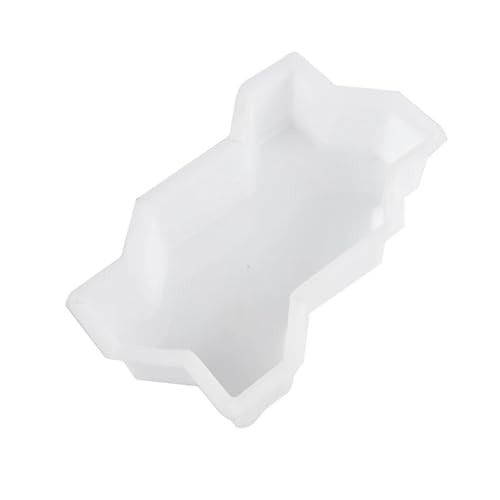 Gehwegplatten Garten 1pc Kunststoff DIY Pfad Maker Beton Formen Garten Pflaster Form Straße Pfad Pflaster Ziegel Form von LIZHAYG