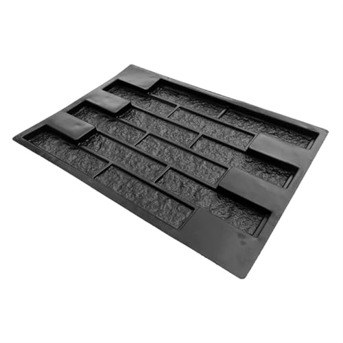Gehwegplatten Garten DIY for Pfad Maker Pflaster Zement Ziegel Form Stepping Pflaster Fertiger Kunststoff Beton Form Garten Dekoration von LIZHAYG