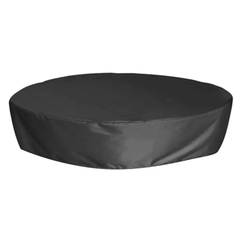 LIZHAYG Abdeckung GartenmöBel Rund Oxford Cloth Round Furniture Cover Dustproof Waterproof for Outdoor Patio Garden Terrace Round Table Cover Pool Protective Case(162X30cm) von LIZHAYG