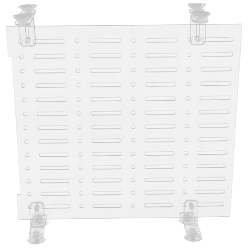 LIZHAYG Aquarium Trennwand 1 Set Aquarium Teiler Fisch Tank Isolation Platten Aquarium Kindergarten Zubehör Fisch Tank Teiler Platte(28x30cm) von LIZHAYG