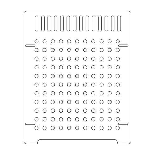 LIZHAYG Aquarium Trennwand Große transparente Trennwand mit Saugnapf Aquarium Aquarium Zubehör for den Kampf gegen Fische schlüpfen Isolationsplatte(16x17.5cm) von LIZHAYG