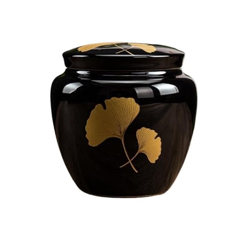 LIZHAYG Tierurnen FüR Hunde Kleine Urnen aus Keramik for Hunde und Katzen, Aschenbecher, Miniatur-Gedenkurrnen for Teilen der Asche, Haustierurnen(Color2) von LIZHAYG