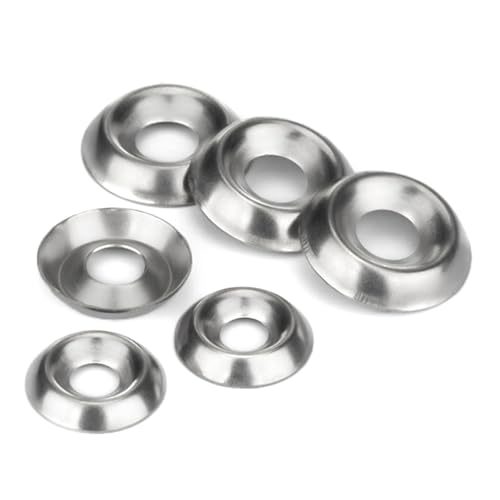 295pcs Verschiedene Stahl Finishing Unterlegscheiben Mit Counterunk Konstruktionen Verschiedene Größen Unterlegscheiben Für Verstärkte Komponentenunterstützung von LIbgiubhy