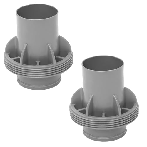 2er Set Poolschlauch Adapter Poolschlauch Adapter Pool Wartungsbedarf Geeignet für Filterpumpen Anschluss von LIbgiubhy