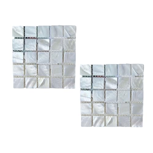 2pcs Handgefertigte Shell Untersetzer Hitzebeständige Tassenmatte Für Home Office Decoration Elegante Esstischzubehör von LIbgiubhy