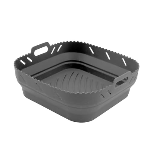 Air Fritteusen Pads Metall Grillrost Silikon Air Fritteusen Tablett Silikon Trennwände Pads Silikonkorb für Air Fritteusen von LIbgiubhy