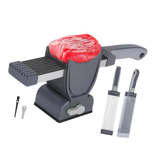 Edelstahl Klingenschneidewerkzeug Multifunktional Fleischschneider Für Fleischgemüse Käse Fisch Hühnchen Slicer von LIbgiubhy