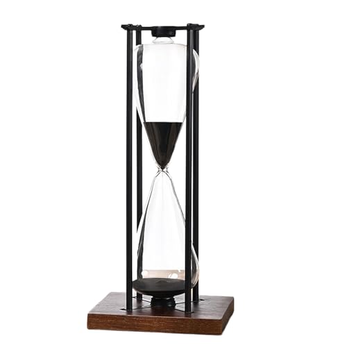 Großer Eisen Sandglas Timer Wirksam 30/60 Minuten Sandtimer In Holzbasis Für Meditationen Und Konzentration Großer Eisen Sandglas Timer Wirksam 30/60 Minuten Sandtimer In Holzbasis Für Meditationen Und Konzentration von LIbgiubhy