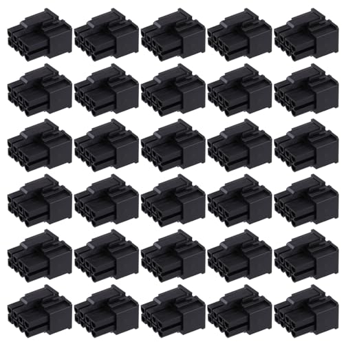 LIbgiubhy 30PCS Push In 8pin (6 + 2pin) Draht Stecker ABS Für Grafikkarte GPU Netzteil Kabel Hülse von LIbgiubhy