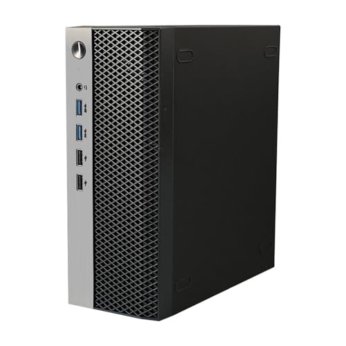LIbgiubhy A09S Miniatur ITX Desktop Case Metal Chassis Tragbarer Platzeinsparungen Für Kleine Schreibtisch Setups von LIbgiubhy