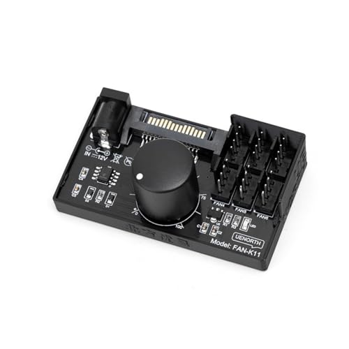 LIbgiubhy Fan Speed Controller Power 4Pin Lüfter NAS Server Lüftergeschwindigkeitskontrollgeschwindigkeit Regulierungsplatine LIbgiubhy Fan Speed Controller Power 4Pin Lüfter NAS Server Lüftergeschwindigkeitskontrollgeschwindigkeit Regulierungsplatine von LIbgiubhy