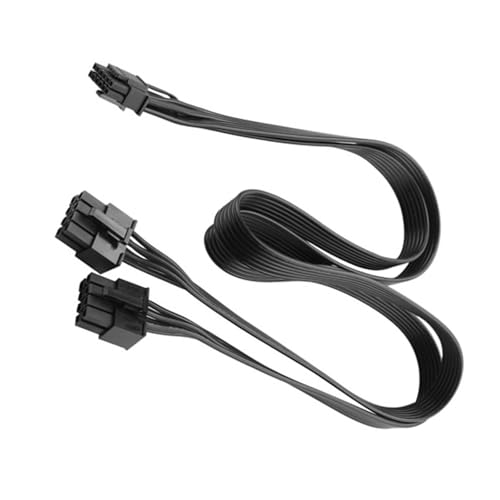 LIbgiubhy Hochleistungs-12VHPWR 12P+4PGGrafikkarte PCIe5.0 Grafikkarte Stromkabel 18AWG Draht Netzteilzubehör von LIbgiubhy