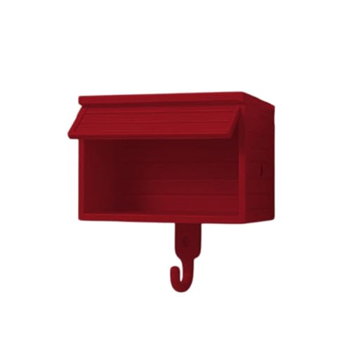 LIbgiubhy Innovative Retro Garagentor Themen Plastikschlüssel Organisatoren Schrank Wandmontierte Heimsicherheitslösung von LIbgiubhy