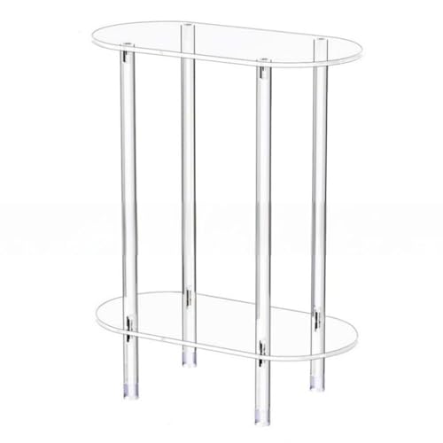 LIbgiubhy Moderner Ovaler Lagerregal Oval 2Layer Storage Organisatoren Acryl Mehrzweck Rack Für Zuhause LIbgiubhy Moderner Ovaler Lagerregal Oval 2Layer Storage Organisatoren Acryl Mehrzweck Rack Für Zuhause von LIbgiubhy