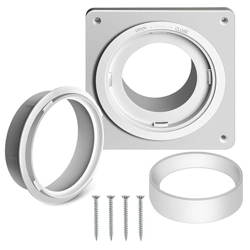 LIbgiubhy Trockner Vent Wandplatte Adapter Trockner Entlüftungsschlauch Entlüftungstrockner Anschluss Trockner Schnellverbinder Trocknerschlauch von LIbgiubhy
