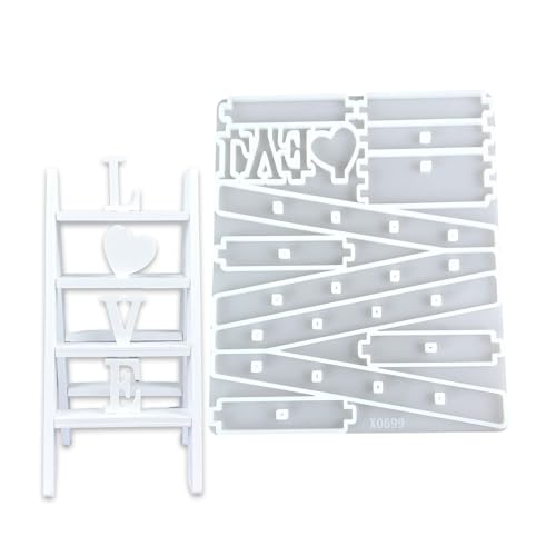 Multifauntale Leiter Silikonform Künstlerischer Charmeform Dekorative Formen Home Decors Accessoire Silikon Textur von LIbgiubhy