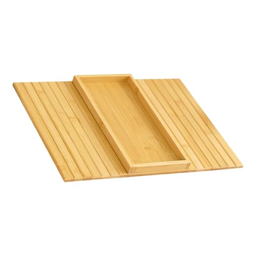 Multiunction Sofa Side Tablett Mit Cup Grooves Telefonschlitz Slot Snacks Speicherraum Platz Speichern Bambus Armlehnen Organisieren von LIbgiubhy