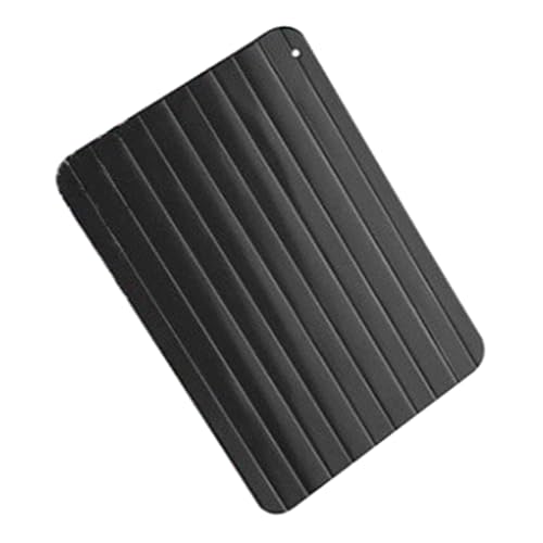 Non Stick Aluminium Abtrutentschalen Schnelles Auftauen Platten Schnapid Abtau Tablett Zum Schnellen Auftauen Von Frostem Fleisch Und von LIbgiubhy