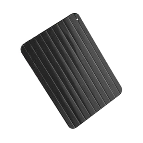 Non Stick Aluminium Abtrutentschalen Schnelles Auftauen Platten Schnapid Abtau Tablett Zum Schnellen Auftauen Von Frostem Fleisch Und von LIbgiubhy