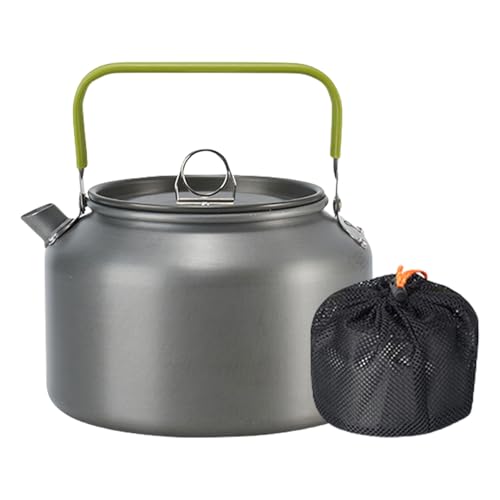Outdoor Camping Kaffee und Tee Wasserkocher Tragbare Teekanne Aluminiumlegierung Camping Tees Kaffeekannen Wasserkocher für Picknicks Outdoor Camping Kaffee und Tee Wasserkocher Tragbare Teekanne Aluminiumlegierung Camping Tees Kaffeekannen Wasserkocher für Picknicks von LIbgiubhy