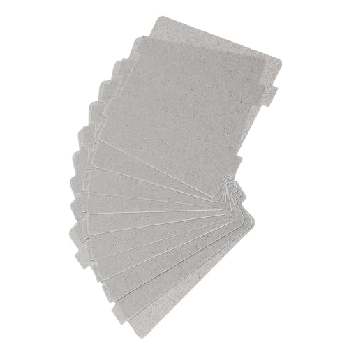 Packung Von 10 Cutable Micas Plate Micas Blättern Mikrowellenwellenleiterabdeckungen Für Mikrowellenhaartrockner Und Toaster Geeignet von LIbgiubhy