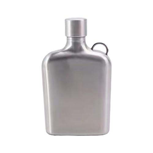 Quadratische Weinkolben Edelstahl Whiskys Töpfe Tragbare Getränke Flasche Kleine Leckschutzbehälter Geschenk Für Frauen Mann von LIbgiubhy
