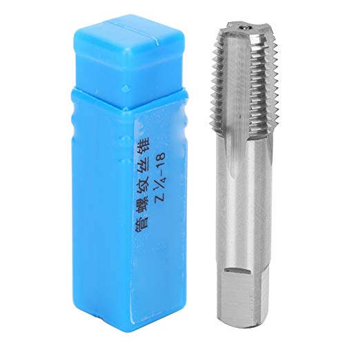 1/4 NPT Gewindebohrer 1/4 Gewindebohrer Maker Rohr Rohrgewindeschneidmaschine Außengewinde Chaser CNC-Gewindebohrer, Gewindebohrer HSS Z 1/4-18 Hohe Härte von LJCM