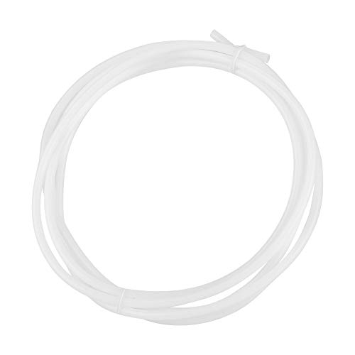 LJCM PTFE-Schlauch, PTFE-Schlauch für 1,75-Mm-Filament, PTFE-Teflonschlauch, 2 Mm Innendurchmesser X 4 Mm Außendurchmesser Teflonschlauch für 1,75-Filament-Bowden-3D-Drucker (2M) von LJCM