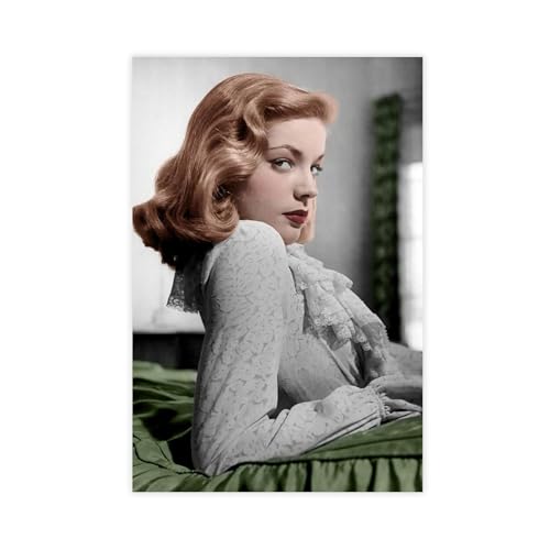 LJHFAOA Poster "Schauspielerin Lauren Bacall", Leinwandposter, Wandkunst, Dekordruck, Gemälde für Wohnzimmer, Schlafzimmer, Dekoration, 60 x 90 cm LJHFAOA Poster "Schauspielerin Lauren Bacall", Leinwandposter, Wandkunst, Dekordruck, Gemälde für Wohnzimmer, Schlafzimmer, Dekoration, 60 x 90 cm von LJHFAOA