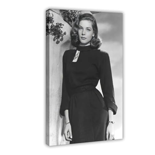 Poster "Schauspielerin Lauren Bacall", Leinwandposter, Schlafzimmer, Dekoration, Landschaft, Büro, Raumdekoration, Geschenk, 40 x 60 cm, 40 x 60 cm Poster "Schauspielerin Lauren Bacall", Leinwandposter, Schlafzimmer, Dekoration, Landschaft, Büro, Raumdekoration, Geschenk, 40 x 60 cm, 40 x 60 cm von LJHFAOA