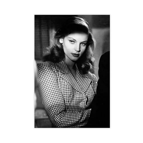 Poster "Schauspielerin Lauren Bacall", Leinwandposter, Schlafzimmer, Dekoration, Landschaft, Büro, Raumdekoration, Geschenk, 40 x 60 cm Poster "Schauspielerin Lauren Bacall", Leinwandposter, Schlafzimmer, Dekoration, Landschaft, Büro, Raumdekoration, Geschenk, 40 x 60 cm von LJHFAOA