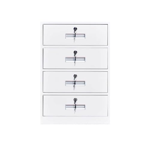 Dokumente Aktenschrank, kleiner kurzer Schrank mit abschließbarer Schublade unter dem Schreibtisch, Aktivitätsschrank, 4 Schubladen, Daten-Büroschrank, Nachttisch, kleiner Schrank, Blechschrank für Sc Dokumente Aktenschrank, kleiner kurzer Schrank mit abschließbarer Schublade unter dem Schreibtisch, Aktivitätsschrank, 4 Schubladen, Daten-Büroschrank, Nachttisch, kleiner Schrank, Blechschrank für Sc von LJHFG63KUYT