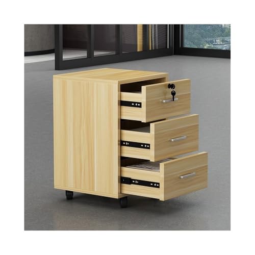 Dokumente Büro-Sideboard, einfacher Schubladenschrank, praktischer Aktenschrank unter dem Schreibtisch mit Schloss, Aktenaufbewahrung für Schule Dokumente Büro-Sideboard, einfacher Schubladenschrank, praktischer Aktenschrank unter dem Schreibtisch mit Schloss, Aktenaufbewahrung für Schule von LJHFG63KUYT
