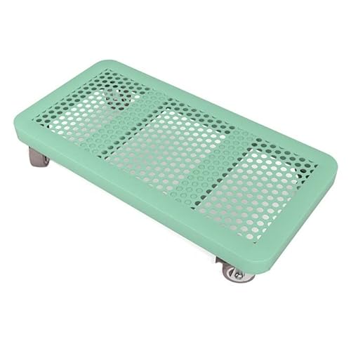 LJHFG63KUYT Büro Mobiler PC-Tower-Ständer, rollender CPU-Ständer for unter dem Schreibtisch, Boden-CPU-Halter-Ständerwagen mit feststellbaren Rädern, for Zuhause, Büro Zubehör(Green,450mm*250mm) von LJHFG63KUYT