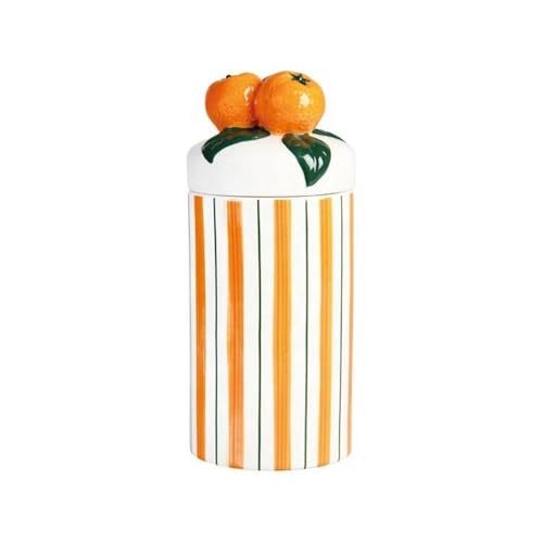 LJHFG63KUYT Butterschale Keramik-Butterdose, bunt, gestreift, Bonbonglas for Küche, Vase, Schmuckschatulle Multi-Funktion LJHFG63KUYT Butterschale Keramik-Butterdose, bunt, gestreift, Bonbonglas for Küche, Vase, Schmuckschatulle Multi-Funktion von LJHFG63KUYT