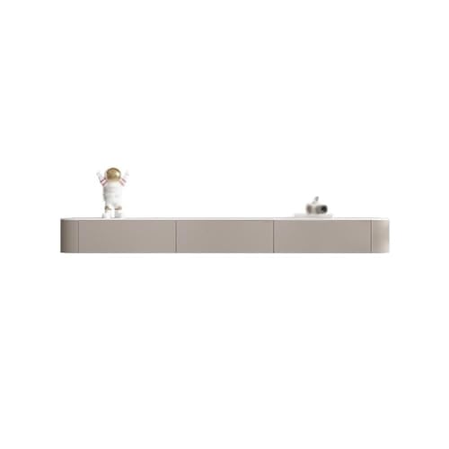 LJHFG63KUYT Praktisch Wandmontierter TV-Schrank, schwebende Regale mit 2 Schubladen und 1 Tür, for das Wohnzimmer Fernsehschrank(Groß) von LJHFG63KUYT