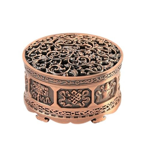 Räuchergefäß Räuchergefäß von Home Alloys for Weihrauch, Holzkohle, Stäbchen, Pulver, Kegel, Spule und Turm-Räucherstäbchen Zubehör(Multi-Colored) von LJHFG63KUYT