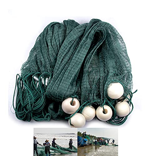 LJIANW Vogelschutznetz, Feinfisch Mit Sinker Cast Net Fischernetz Hand Gegossenes Netz Outdoor-Wurffang Fischernetz, Reißfestigkeit Polyethylen Dauerhaft Verschiedene Größen LJIANW Vogelschutznetz, Feinfisch Mit Sinker Cast Net Fischernetz Hand Gegossenes Netz Outdoor-Wurffang Fischernetz, Reißfestigkeit Polyethylen Dauerhaft Verschiedene Größen von LJIANW