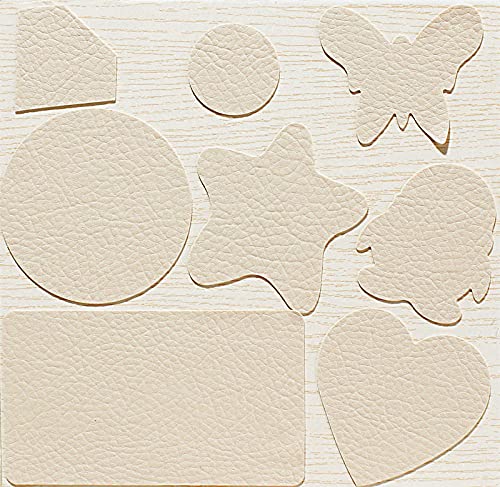 Leder Patch Kit Selbstklebende Lederflicken Aprikose Aufkleber Patch Repair Lederreparatur Set Leder, Vinyl & Kunstleder Reparieren Kit Für Autositze von LJJFZP
