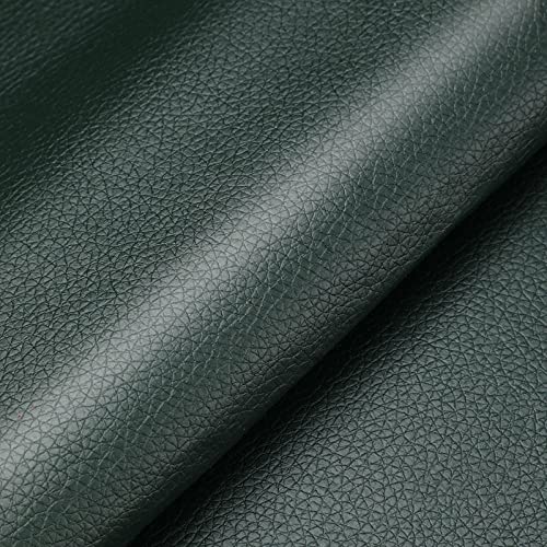 Leder Patch Kit Selbstklebende Lederflicken Dunkelgrün 50X70CM Aufkleber Patch Repair Lederreparatur Set Leder, Vinyl & Kunstleder Reparieren Kit Für Autositze von LJJFZP