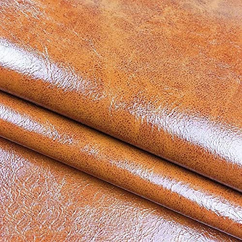 Leder Patch Kit Selbstklebende Lederflicken Hellbraun 50X137CM Aufkleber Patch Repair Lederreparatur Set Leder, Vinyl & Kunstleder Reparieren Kit Für Autositze von LJJFZP