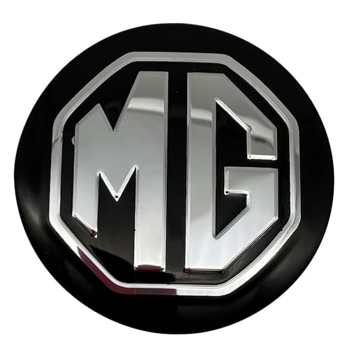 LJJWIW 4 Stück Auto Nabenkappen für MG TF 2002-2005,Radnaben Ersatzrad Abdeckungen Felgendeckel Radnabenabdeckung Radmutterkappen Wasserdicht Felgen Zubehör,65MM von LJJWIW