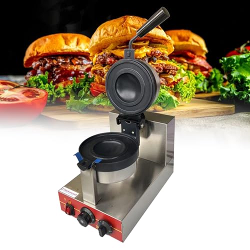 3-in-1-Burgerpresse | Hamburger-Patty-Maker-Presse-Set | Hamburger-Maker-Form | Antihaftbeschichtung | Verbrühungsschutzgriff | Intelligente Temperaturregelung 50–300 °C,A von LJLAOLT