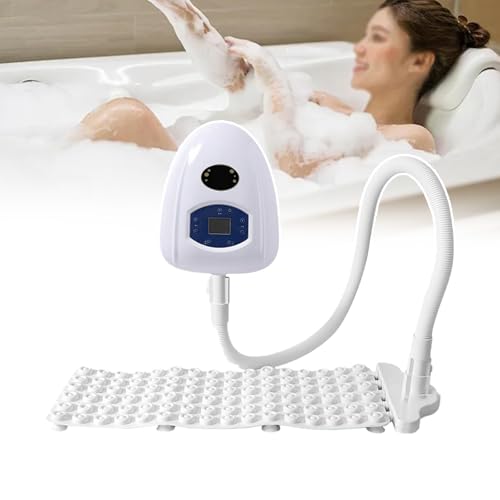 Bade-Spa-Massagematte, Elektrische Badewannen-Sprudelmassagematte, Geräuscharm, Lebensmittelechtes Silikon, Fernbedienung Und rutschfeste Saugnäpfe Zur Entspannung Zu Hause,A Bade-Spa-Massagematte, Elektrische Badewannen-Sprudelmassagematte, Geräuscharm, Lebensmittelechtes Silikon, Fernbedienung Und rutschfeste Saugnäpfe Zur Entspannung Zu Hause,A von LJLAOLT