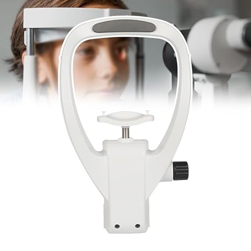 LJLAOLT Kinnstützen-Stirnhalterungssatz, Ophthalmisches Autorefraktometer Mit Stirnstützknopf, 4 cm Hubhöhe, Für Autorefraktometer Und Andere Geräte Kinnstütze,A von LJLAOLT