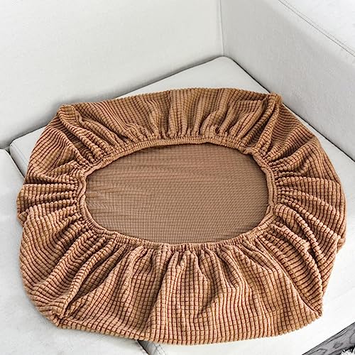 Sofa Sitzkissenbezug Stretch Sofasitzbezug 3/4/2/1 Sitzer Elastisch Couch-Kissenbezug Beige/Grau Sofa Sitzkissen Schonbezug Husse Überzug/Bezug Sitzbezüge für Sofa Sitzkissen,Khaki-1seat(50-63cm) von LJQAIZYL