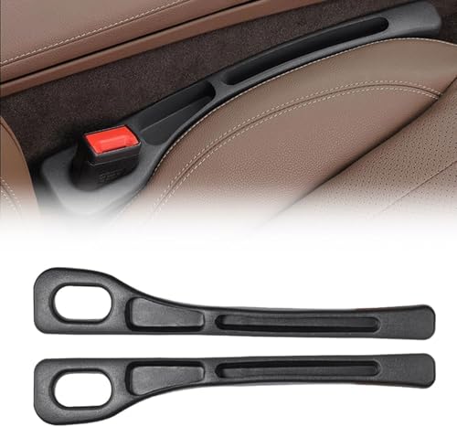 LJTBNDJN 2 Stück Autositz-Spaltfüller für Hyundai Elantra VII CN7 2020 2021 2022 2023 2024 2025, Autositz Lückenfüller Autositz Gap Plug Organizer Sitzlückenfüller Innere Zubehör,Black von LJTBNDJN