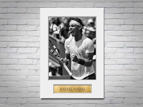 LJW Rafael Nadal Tennis A4 Foto-Passepartout, signiert, Geschenk LJW Rafael Nadal Tennis A4 Foto-Passepartout, signiert, Geschenk von LJW